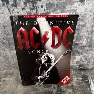 AC/DC The Definitive Songbook Guitar Tab Edition Updated Rock Sheet Music